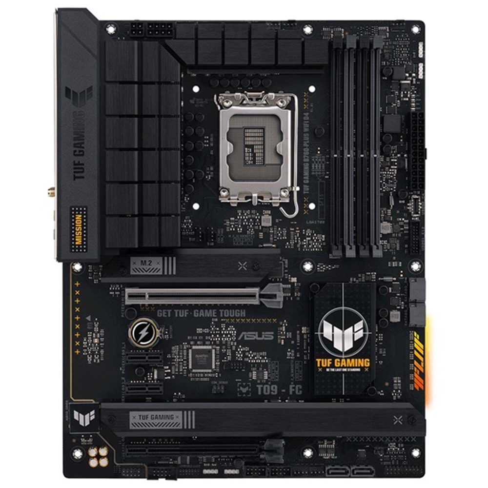 Asus TUF Gaming B760-Plus WIFI D4 Intel B760 5333 MHz (OC) DDR4 Soket 1700 ATX Anakart