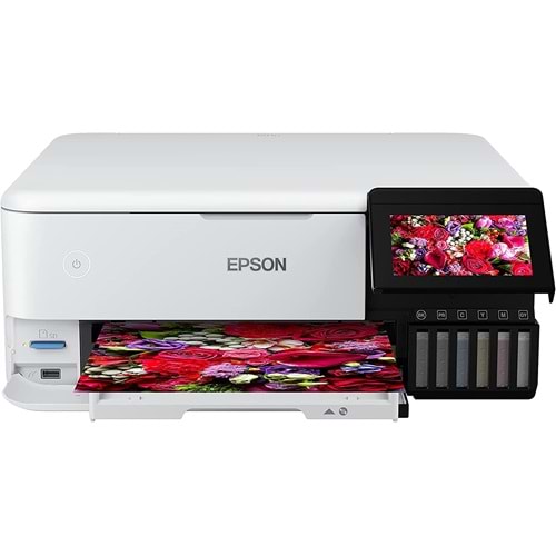 Epson L8160 Fotokopi,Tarayıcı ADF Wi-Fi,Eth Mürekkep Tanklı Yazıcı