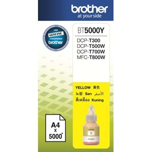 Brother BT5000Y Sarı Orjinal Kartuş T300, T500W, T800W