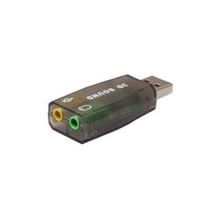 5+1 Harici Laptop Usb Ses Kartı 3.5mm Kulaklık Mikrofon Çevirici