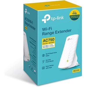 TP-Link Archer RE200 750Mbps Kablosuz Dual Band Access Point