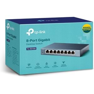 TP-Link TL-SG108 8 Port 10/100/1000 Qos Destekli Switch