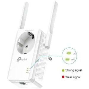 TP-Link TL-WA860RE, N300 Mbps Wi-Fi Priz Soketli Menzil Genişletici