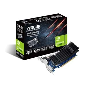 Asus NVIDIA GeForce GT 730 GT730-SL-2GD5-BRK 2 GB GDDR5 64 Bit Ekran Kartı