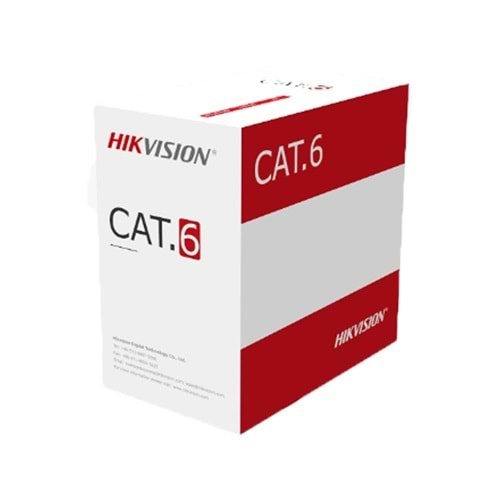 Hikvision DS-1LN6U-G 23AWG Saf Bakır U/UTP 305mt CAT6 Kablo