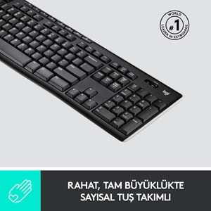 Logitech K270 Kablosuz Standart Q Klavye