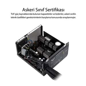 Asus TUF Gaming 650B 650W 80+ Bronze PSU Güç Kaynağı TUF-GAMING-650B