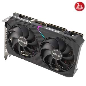 Asus DUAL-RX6500XT-O4G 4GB 64Bit GDDR6 DP,HDMI PCI 4.0 Ekran Kartı