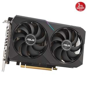 Asus DUAL-RX6500XT-O4G 4GB 64Bit GDDR6 DP,HDMI PCI 4.0 Ekran Kartı