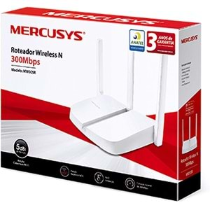 TP-Link Mercusys MW305R, N300 Mbps Kablosuz Router