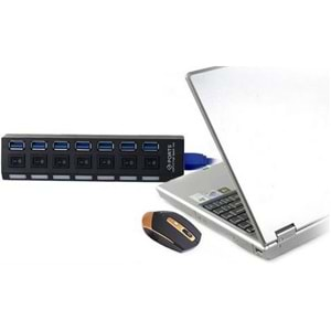 7 Port Usb 3.0 Hub Çoklayıcı Çoğaltıcı Switch