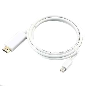 Mini Displayport To Hdmi Çevirici Adaptör Tv Kablosu