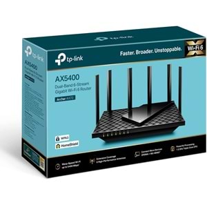 TP-Link Archer AX73, AX5400 Çift Bant Gigabit Wi-Fi 6 Yönlendirici