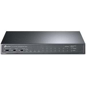 TP-Link TL-SL1311MP, 8-Port 10/100Mbps + 3-Port Gigabit Desktop Switch with 8-Port PoE+