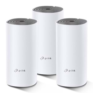 TP-Link Deco E4 1200 Mbps 5 GHz Wi-Fi Tüm Ev Mesh Sistemi ( 3’lü Paket )