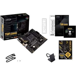 Asus TUF Gaming A520M-Plus WIFI AMD A520 4800 MHz (OC) DDR4 Soket AM4 mATX Anakart