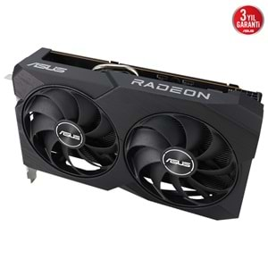 Asus AMD Radeon RX 7600 Dual OC V2 DUAL-RX7600-O8G-V2 8 GB GDDR6 128 Bit Ekran Kartı