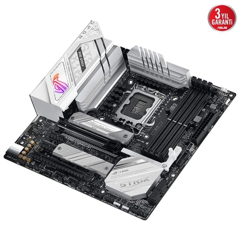 Asus ROG STRIX B760-G Gaming Wifi Intel B760 7800 MHz DDR5 LGA 1700 Micro ATX Anakart