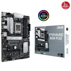 Asus Prime B650-Plus AMD B650 6400 MHz (OC) DDR5 Soket AM5 ATX Anakart