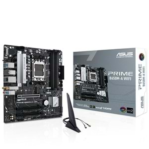 Asus Prime B650M-A WIFI AMD B650 5600 Mz (OC) DDR5 Soket AM5 mATX Anakart