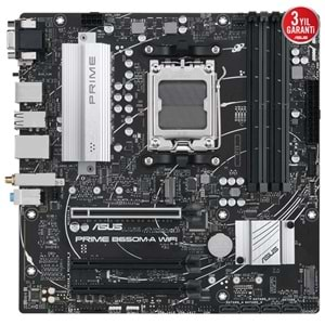 Asus Prime B650M-A WIFI AMD B650 5600 Mz (OC) DDR5 Soket AM5 mATX Anakart