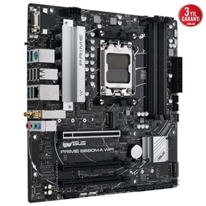 Asus Prime B650M-A WIFI AMD B650 5600 Mz (OC) DDR5 Soket AM5 mATX Anakart