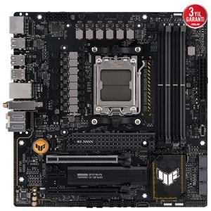 Asus TUF Gaming B650M-Plus WIFI AMD B650 6400 (OC) DDR5 Soket AM5 mATX Anakart