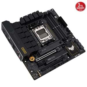 Asus TUF Gaming B650M-Plus AMD B650 6400 MHz (OC) DDR5 Soket AM5 mATX Anakart