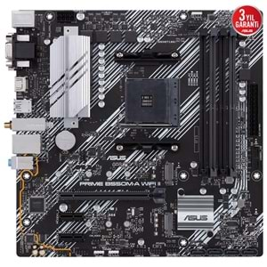 Asus Prime B550M-A WIFI II AMD B550 4866 MHz (OC) DDR4 Soket AM4 mATX Anakart