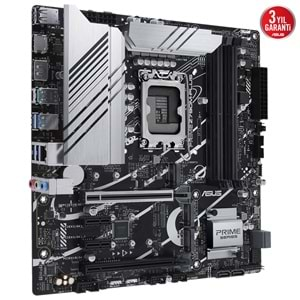 Asus Prime Z790M-Plus Intel Z790 7200 MHz (OC) DDR5 Soket 1700 mATX Anakart