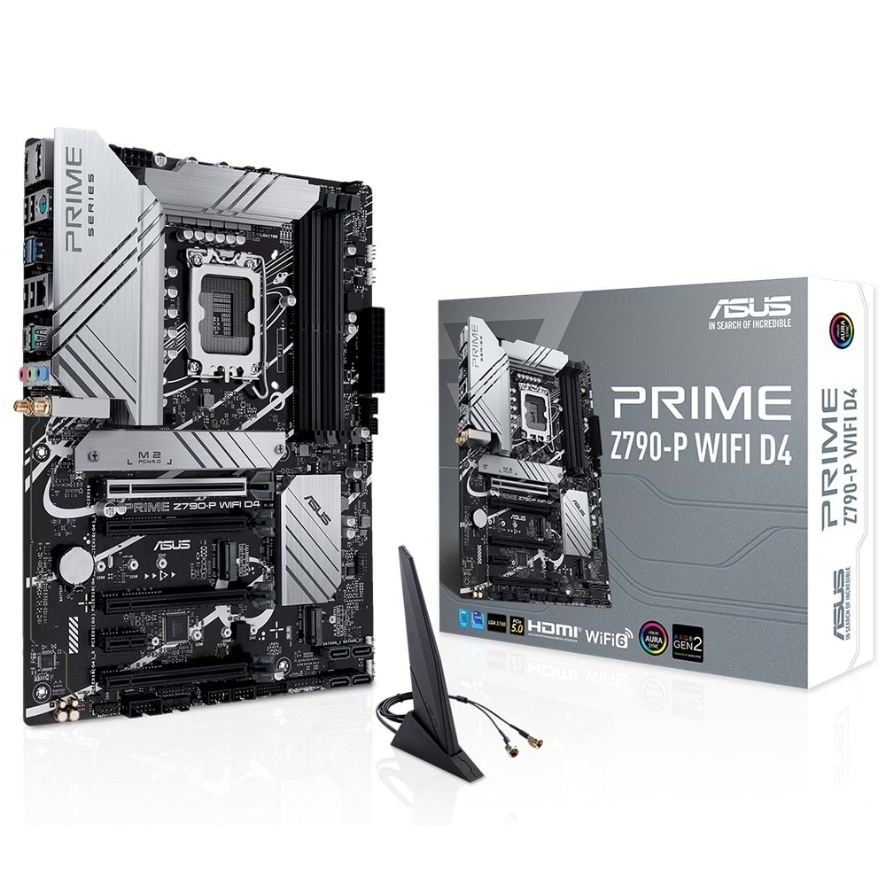 Asus Prime Z790-P WIFI D4 Intel Z790 5333 MHz (OC) DDR4 Soket 1700 ATX Anakart