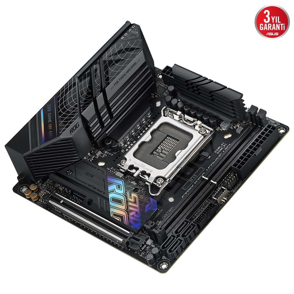 Asus Rog Strıx B760-I Gaming Wıfı Intel Lga1700 DDR5 Mini ITX Anakart