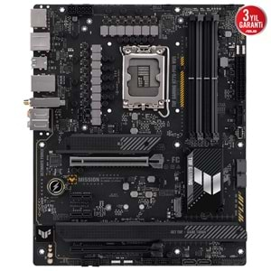 Asus TUF Gaming H770-Pro WIFI Intel H770 7200 MHz (OC) DDR5 Soket 1700 ATX Anakart