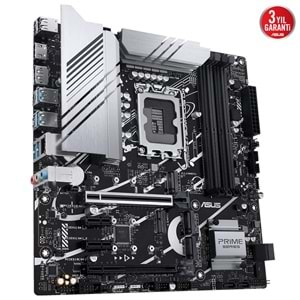 Asus Prime Z790M-Plus D4 Intel Z790 5333 MHz (OC) DDR4 Soket 1700 mATX Anakart