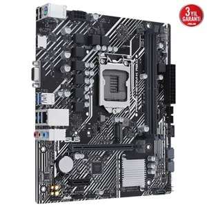 Asus Prime H510M-K R2.0 Intel H470 3200 MHz (OC) DDR4 Soket 1200 Matx Anakart