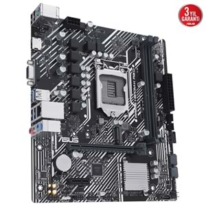 Asus Prime H510M-K R2.0 Intel H470 3200 MHz (OC) DDR4 Soket 1200 Matx Anakart