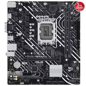 Asus Prime H610M-D Intel H610 5600 MHz DDR5 Soket 1700 mATX Anakart