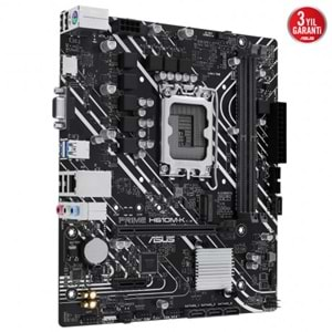 Asus Prime H610M-K Intel H610 5600 MHz DDR5 Soket 1700 mATX Anakart