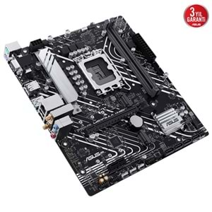 Asus Prime H610M-A-WIFI Intel H610 5600 MHz (OC) DDR5 Soket 1700 ATX Anakart