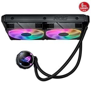 Asus ROG Strix LC II 280 ARGB Aura SYNC DUAL Rog 140MM Adreslenebilir RGB Fan Sıvı CPU Soğutucu V2