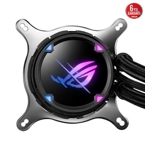 Asus ROG Strix LC II 280 ARGB Aura SYNC DUAL Rog 140MM Adreslenebilir RGB Fan Sıvı CPU Soğutucu V2