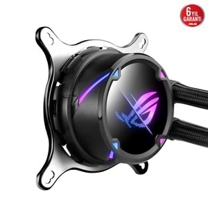 Asus ROG Strix LC II 280 ARGB Aura SYNC DUAL Rog 140MM Adreslenebilir RGB Fan Sıvı CPU Soğutucu V2