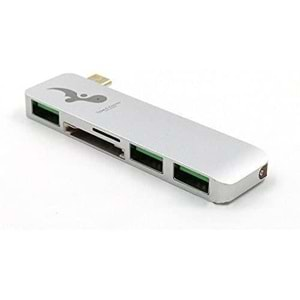 5 in 1 USB C Hub Usb 3.0 Card Okuyucu