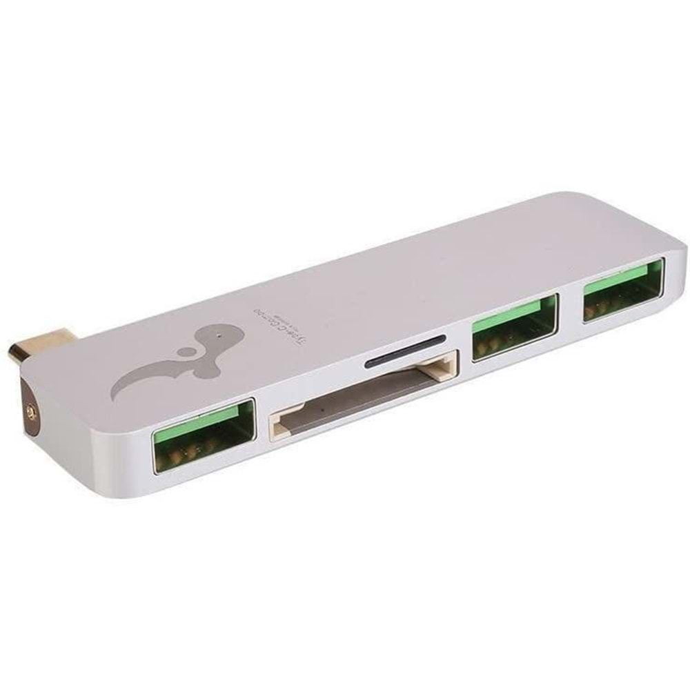 5 in 1 USB C Hub Usb 3.0 Card Okuyucu