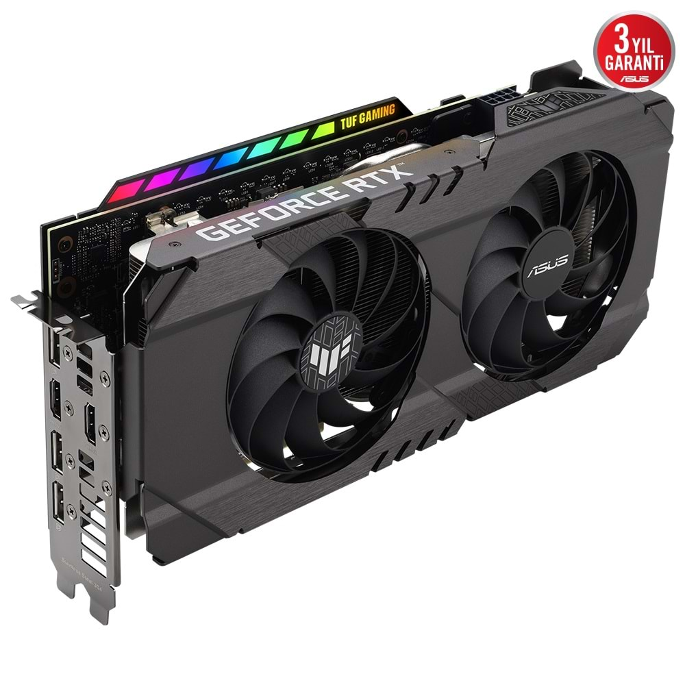 Asus TUF Gaming NVIDIA GeForce RTX 3050 OC TUF-RTX3050-O8G-GAMING 8 GB GDDR6 128 Bit Ekran Kartı