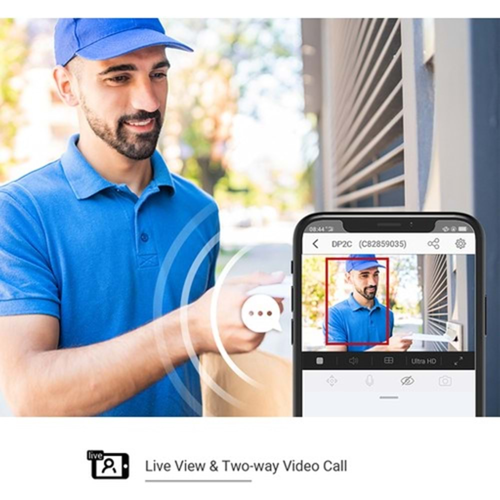 Ezviz CS-DP2 Kablosuz Monitörlü Kapı Zili