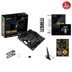 Asus TUF Gaming B550M-Plus WIFI II AMD B550 4866 MHz (OC) DDR4 Soket AM4 mATX Anakart