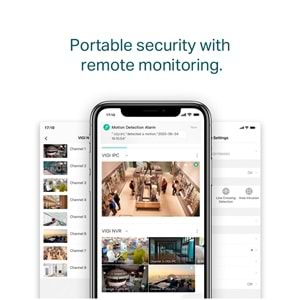 TP-Link VIGI NVR1016H 16 Kanal NVR Kayıt Cihazı (H.265+4K (2CH 8MP-16CH 1MP)