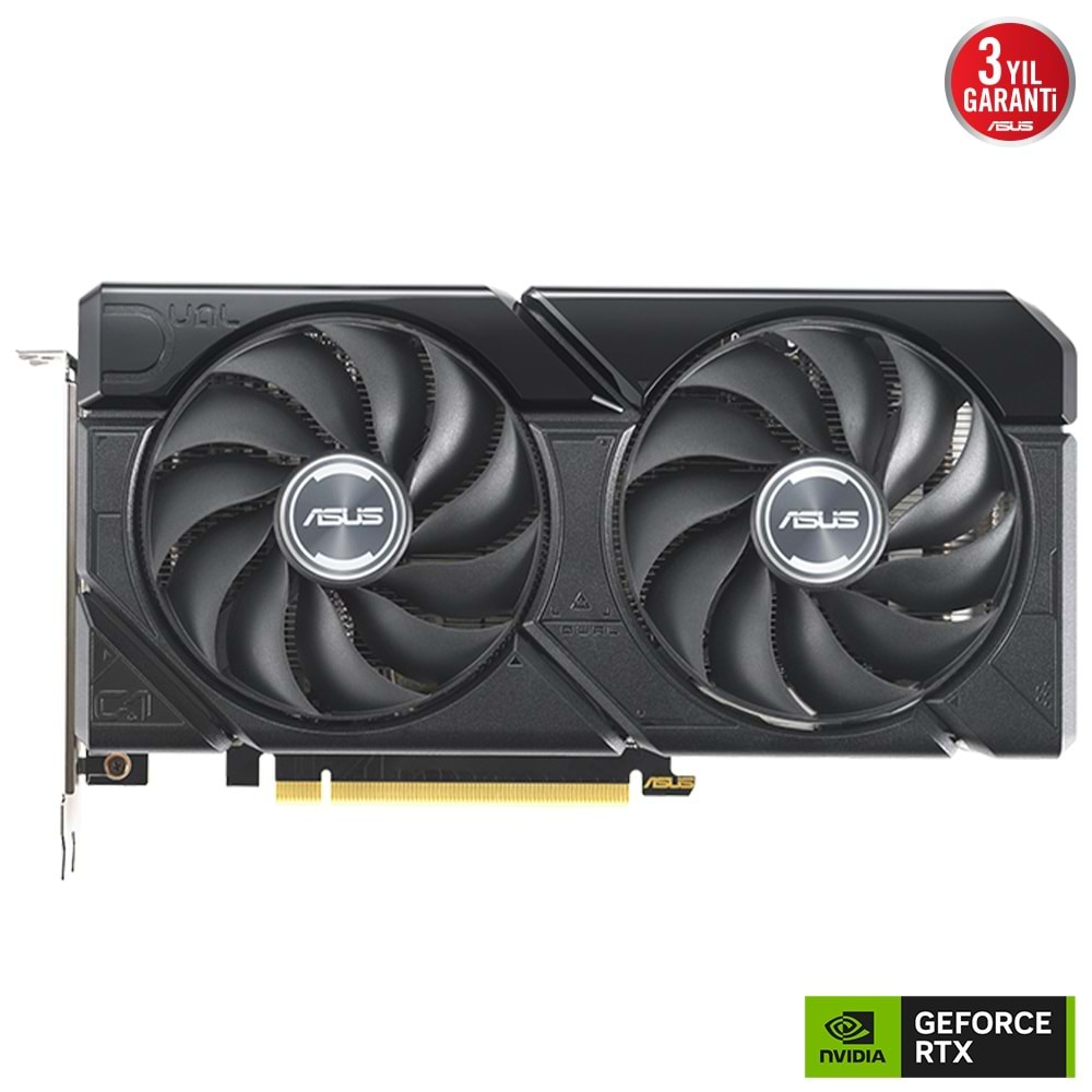 Asus DUAL-RTX4070S-12G-EVO Nvidia Geforce RTX4070 Super 12 GB GDDR6X 192 Bit 2505 MHz HDMI 3XDP DLSS3 Ekran Kartı