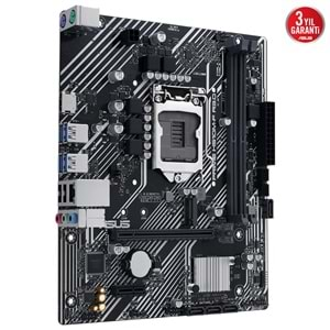 Asus Prime H510M-F R3.0 H470 DDR4 M.2 USB3.2 DP/HDMI PCI 4.0 1200p Anakart